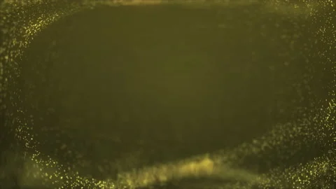 Abstract motion background shining gold particles stars sparks wave Stock Footage 158055508