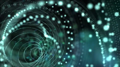 Abstract motion background shining gold particles. Stock Footage 183995976