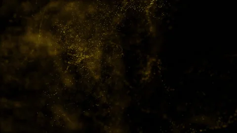 Abstract motion background shining gold particles. Shimmering Glittering Stock Footage 209653537