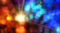 Abstract motion background, shining light, rays, particles,and energy waves. HD Footage