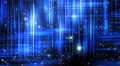 Abstract motion background, shining light, rays, particles,and energy waves. HD Footage