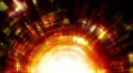 Abstract motion background, shining light, rays, particles,and energy waves. HD Footage