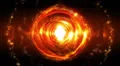 Abstract motion background, shining light, rays, particles,and energy waves. HD Footage
