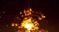 Abstract motion background, shining light, rays, particles,and energy waves. HD Footage