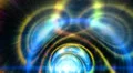 Abstract motion background, shining light, rays, particles,and energy waves. HD Footage