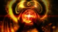 Abstract motion background, shining light, rays, particles,and energy waves. HD Footage