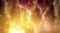 Abstract motion background, shining light, stars, particles, energy waves, loop. 4k or 4k+ Resolution