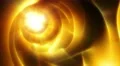 Abstract motion background, shining light, stars, particles, energy waves, loop. 4k or 4k+ Resolution