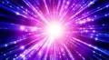 Abstract motion background, shining light, stars, particles, energy waves, loop. 4k or 4k+ Resolution