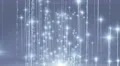 Abstract motion background, shining light, stars, particles, energy waves, loop. 4k or 4k+ Resolution