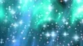 Abstract motion background, shining light, stars, particles, energy waves, loop. 4k or 4k+ Resolution