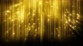 Abstract motion background, shining light, stars, particles, energy waves, loop. 4k or 4k+ Resolution
