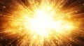 Abstract motion background, shining light, stars, particles, energy waves, loop. 4k or 4k+ Resolution