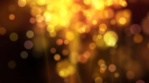 Abstract motion background shining lights bokeh particles energy waves loop Stock Footage 27873503