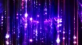 Abstract motion background, shining lights, energy waves and sparkling particles HD Footage