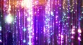 Abstract motion background, shining lights, energy waves and sparkling particles HD Footage