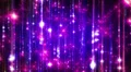 Abstract motion background, shining lights, energy waves and sparkling particles HD Footage
