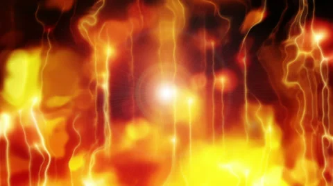 Abstract motion background, shining lights, energy waves and sparkling particles Stock-Footage 33394606