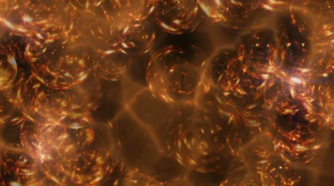 Abstract motion background, shining lights, energy waves and sparkling particles Stock-Footage 33637950