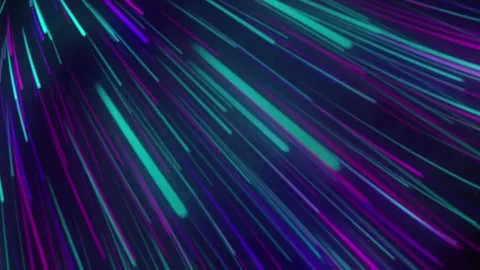 Abstract Motion Background Shining Particles And Neon Colors Light Vídeos de archivo 304815581