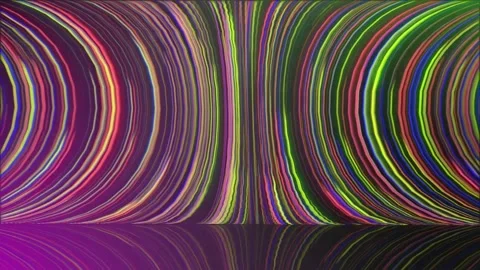 Abstract Motion Background Shining Particles And Neon Colors Light 動画素材 304815591