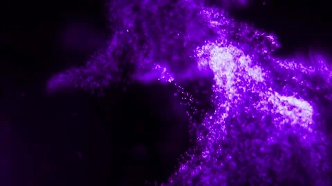 Abstract motion background shining purple particles Stock Footage 155750020