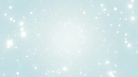 Abstract motion background shining silver Rounds Shimmering Particles With Bokeh Stock Footage 142093217