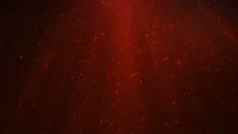 Abstract motion background of shining, sparkling, red particles. Beautiful red Stock Footage 113234530