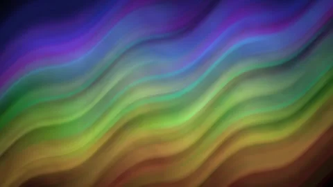 Abstract motion background with soft, flowing diagonal waves. Stock Footage 317809015