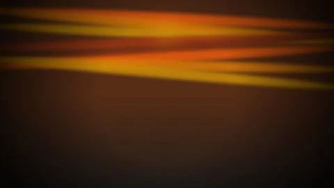 Abstract Motion Background of Soft Glowing Amber Light Beams Stock Footage 347629114