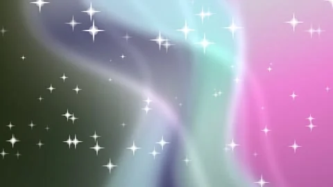 Abstract Motion Background With Soft Pastel Gradients And Twinkling Stars Stock Footage 339250115