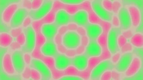 Abstract Motion Background with Soft Purple and Green Glowing Pulsing Shapes Video stock 332563842