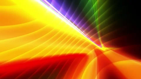 Abstract Motion Background with Vibrant Flowing Light Waves Stock Footage 340177098
