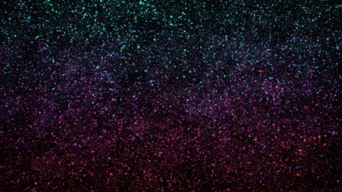 Abstract Motion Background with Waving Colorful Spheres Stockbeeldmateriaal 253215352
