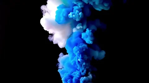 Abstract Motion Backgrounds Featuring Color Ink and Smoke Flow Stock Footage 295304395