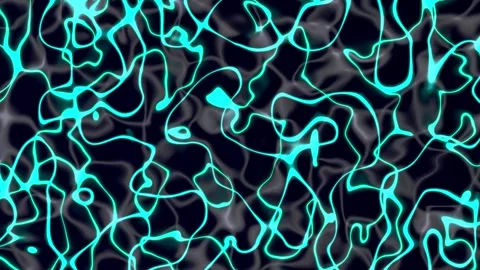 Abstract motion backgroung of neon lights glowing in the dark Stock Footage 306505208