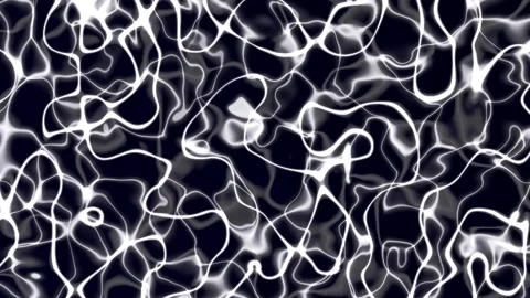 Abstract motion backgroung of neon lights glowing in the dark Stock Footage 306505512