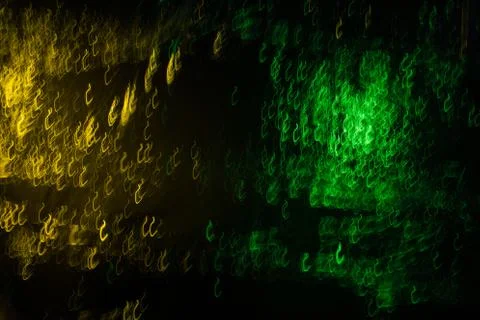 Abstract motion banner on dark background Stock Illustration