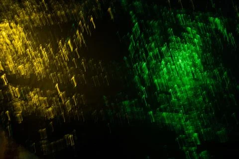 Abstract motion banner on dark background Stock Illustration