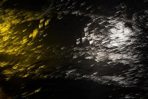 Abstract motion banner on dark background Stock Illustration