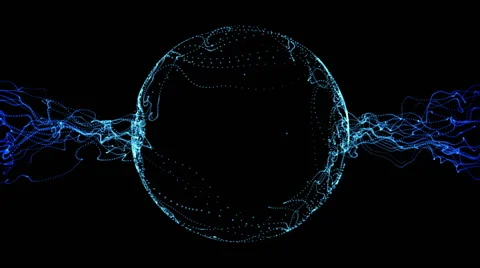 Abstract motion black background Video stock 43114656