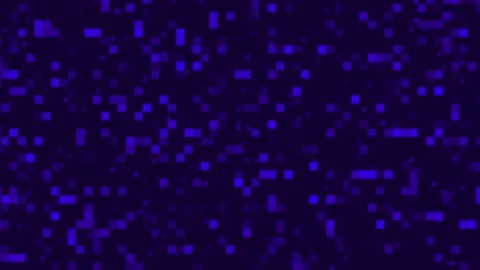 Abstract motion blue box square background animation,multicolor glowing lights Stock Footage 152393835