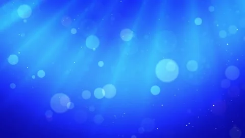 Abstract Motion Blue Shiny Flying Glitter Dust And Circle Bokeh In The Wind  Stock Footage 148515850
