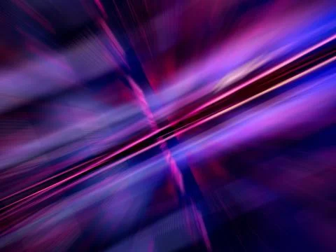 Abstract motion blur background - computer generated 3d illustration Stock Illustration