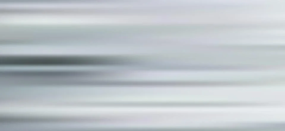 Abstract motion blur background with smooth horizontal grey and white streaks Stock Illustration