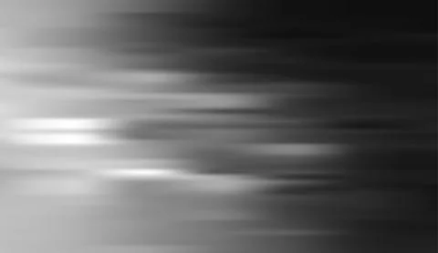 Abstract motion blur in black and white with horizontal streaks creating Stock Illustration