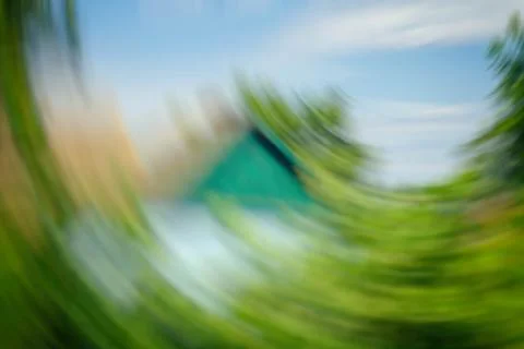 Abstract motion blur effect background. Shot on long exposure 库存照片