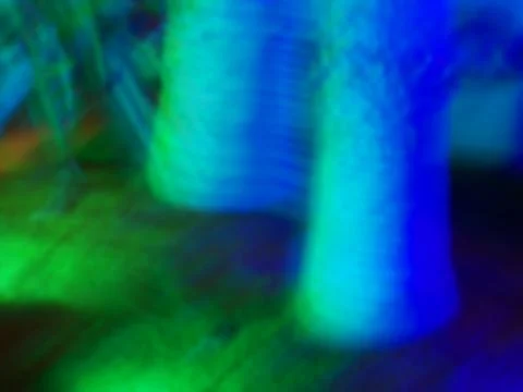 Abstract motion blur effect, shot on a long exposure Stock Photos