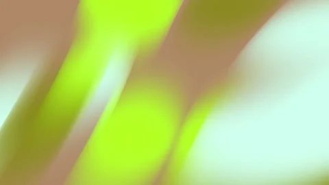 Abstract Motion Blur, Lime Green and Beige Gradient Swirls in a Dynamic Video Stock Footage 308624728