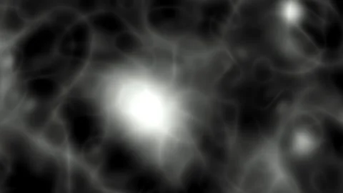 Abstract motion blur swirls in grayscale Stock Footage 340413829